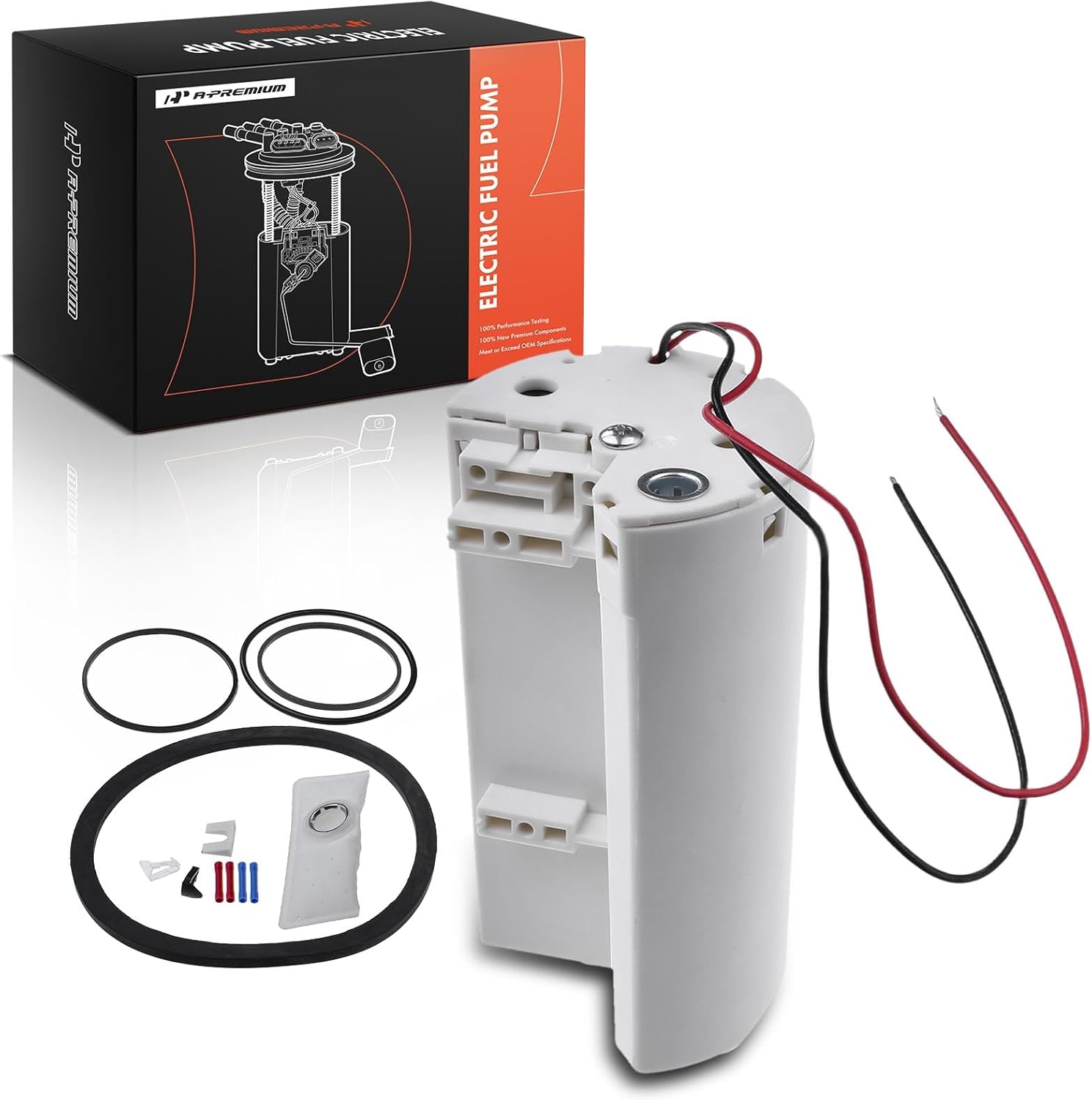 A-Premium Electric Fuel Pump Assembly Compatible with Ford F53 1990-1997 V8 7.5L with Standard Pump