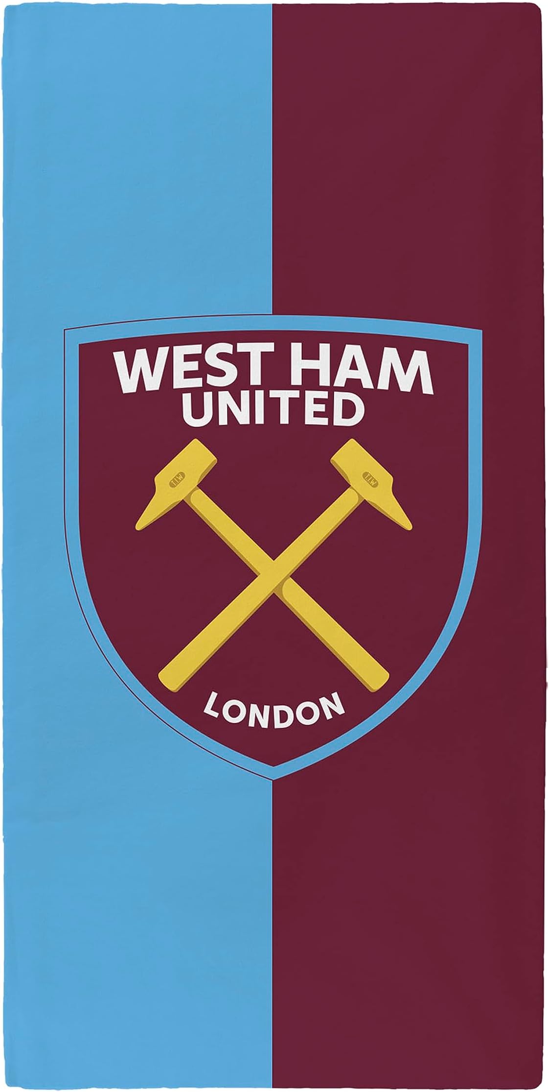 The Hammers West Ham Claret Sky Towel