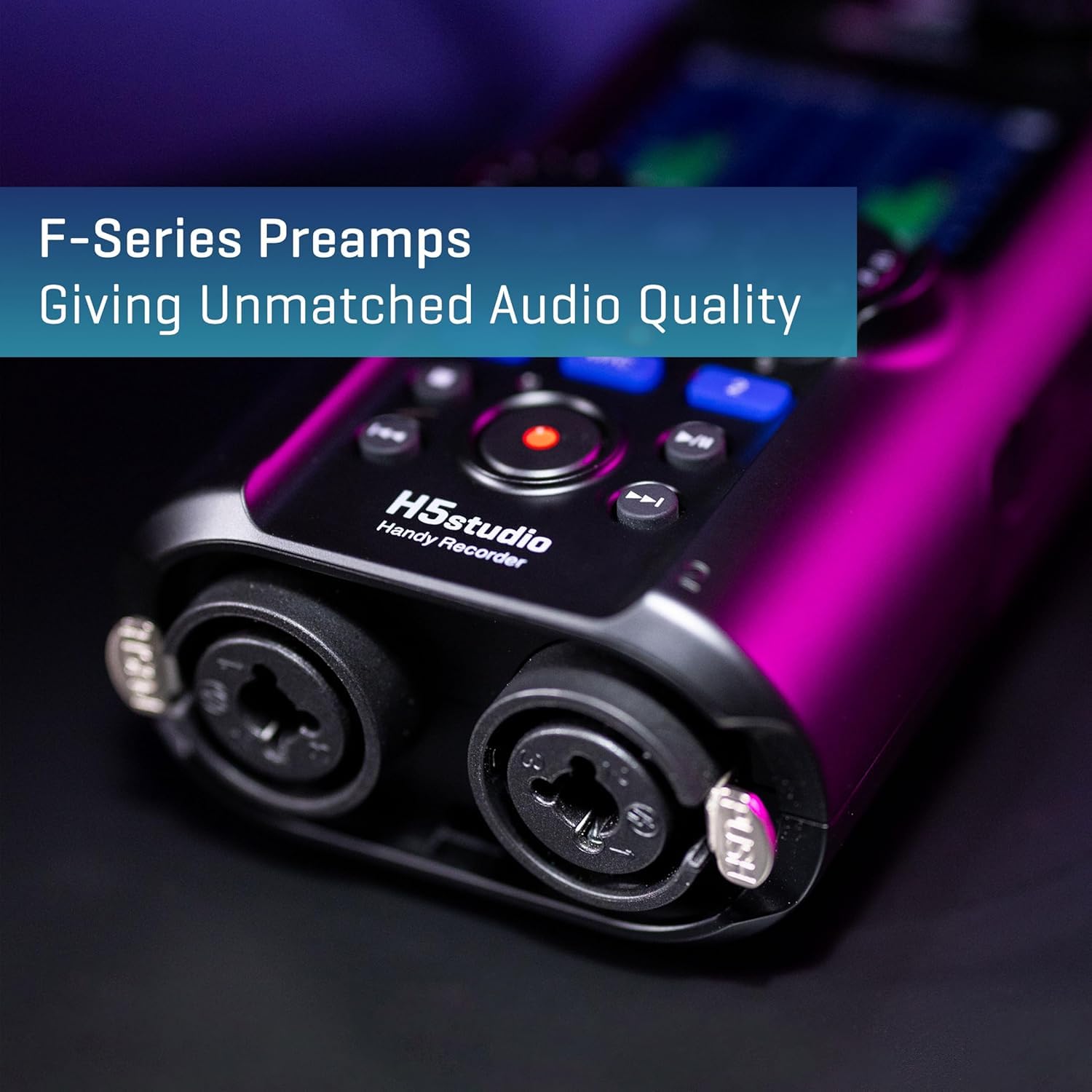 Zoom H5studio 6-Track 32-Bit Float Handy Recorder Bundle with APH