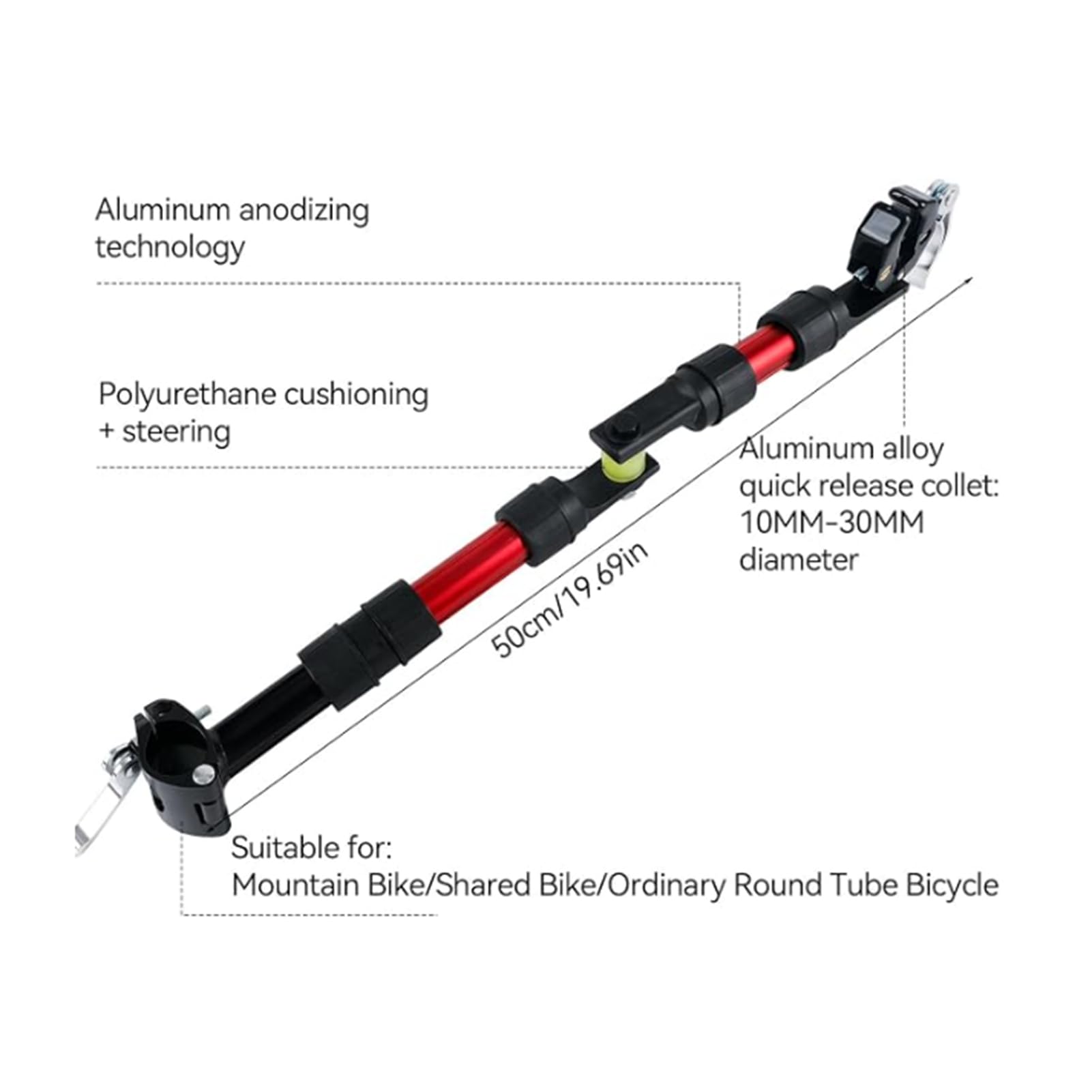 Conector de Remolque para Bicicleta, para Carro