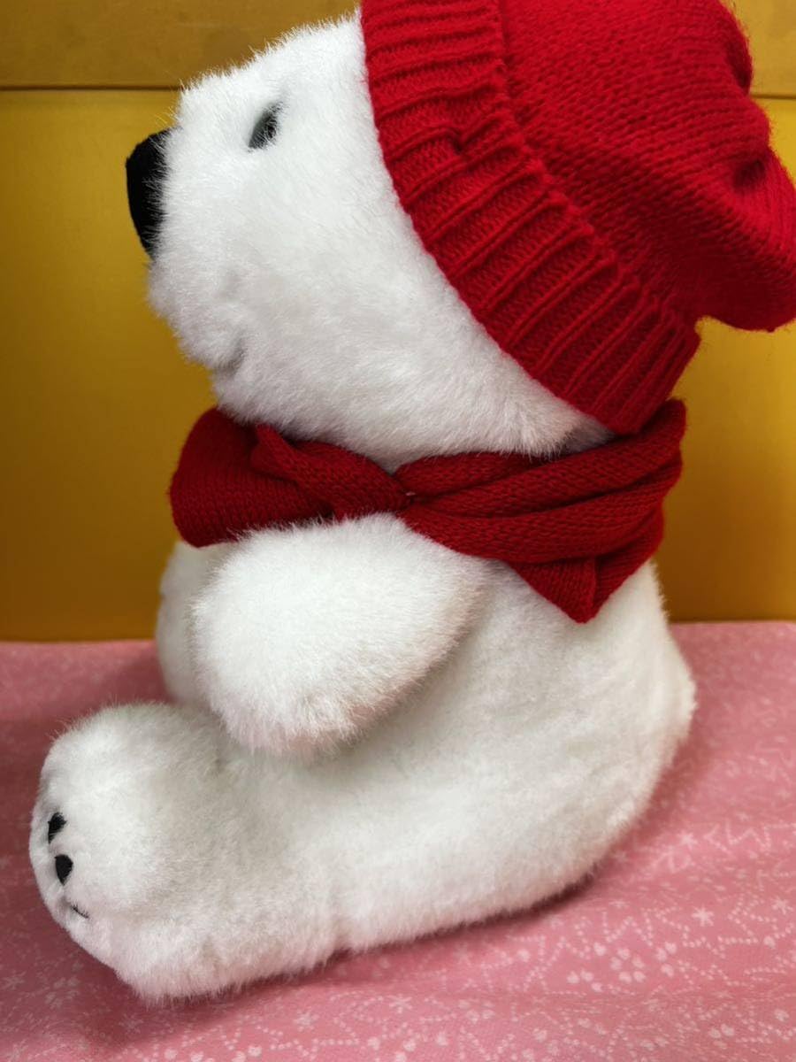 Amazon.co.jp: 昭和レトロ 白くまくん 大きい ぬいぐるみ 約30cm
