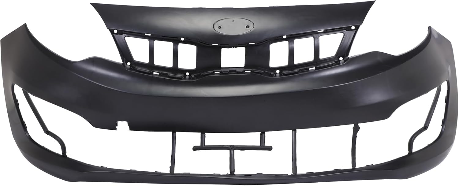 Front Bumper Cover Compatible with 2016-2017 Kia Rio New Bumper Cover of Accessory Replacement OEM 865111W500