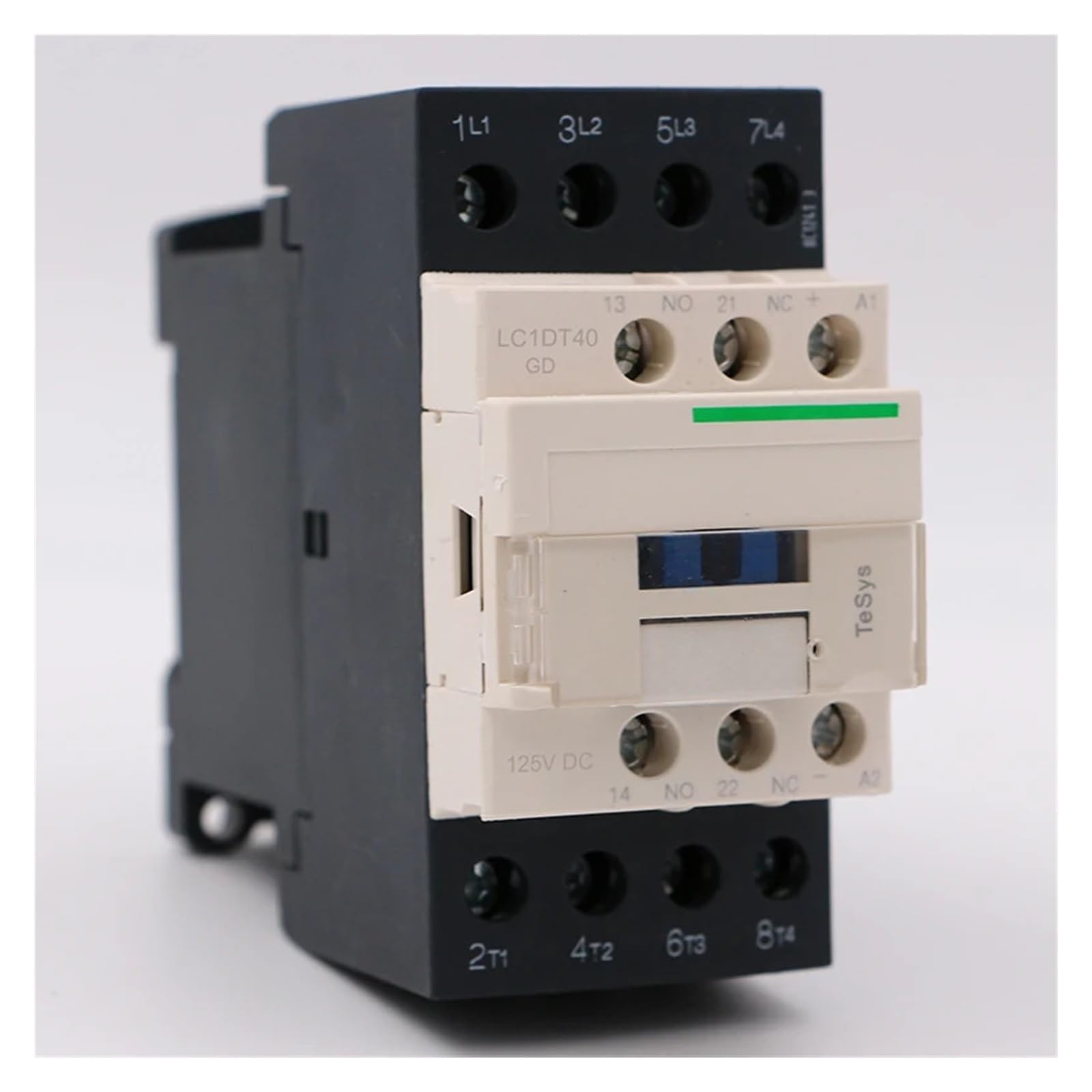 VDTOUJRDF LC1DT40GD DC electromagnetic contactor 4P 4NO LC1-DT40GD 40A 125V Coil