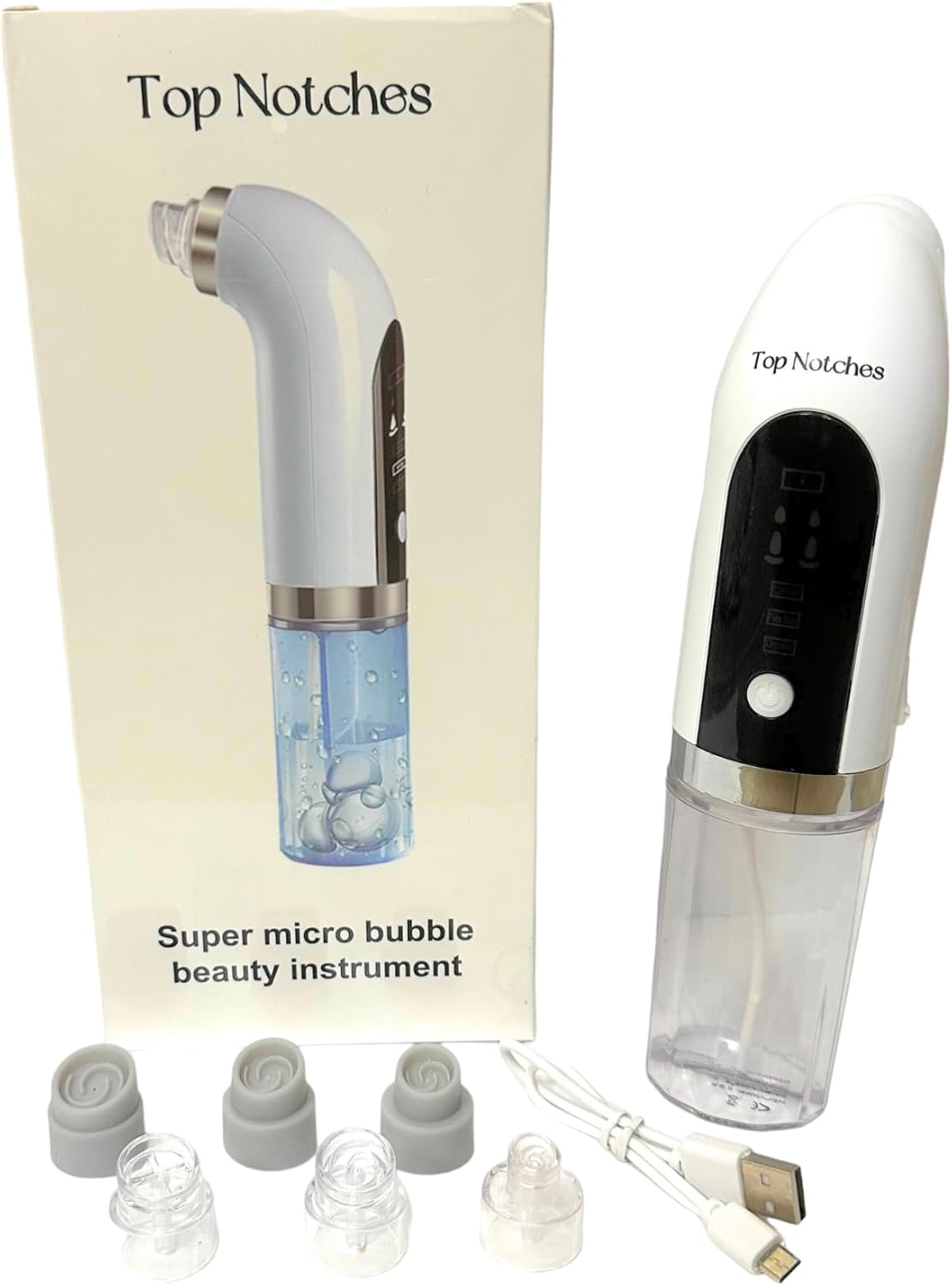 Blackhead Remover Vacuum, Facial Pore Cleanser 3 Suction