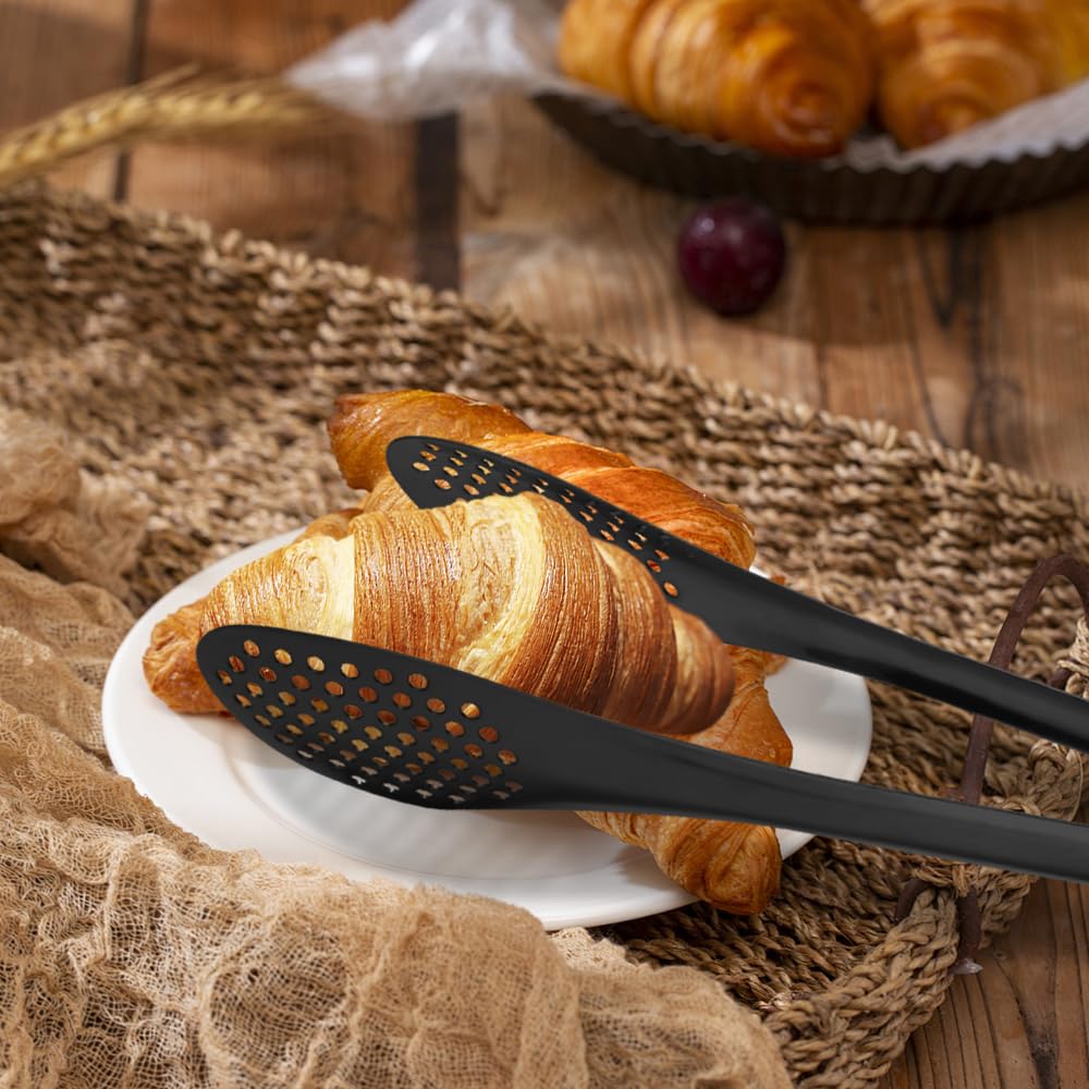 Utensilios grandes para servir, juego de 12 piezas de acero inoxidable con cucharas de servir, tenedor, pinzas para servir, juego de utensilios de servir pulidos para fiestas de bufé en casa, apto