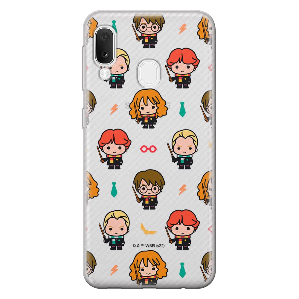 ERT GROUP mobile phone case for Samsung A20e original and officially Licensed Harry Potter pattern 245 optimally adapted to the shape of the mobile phone, partially transparent
