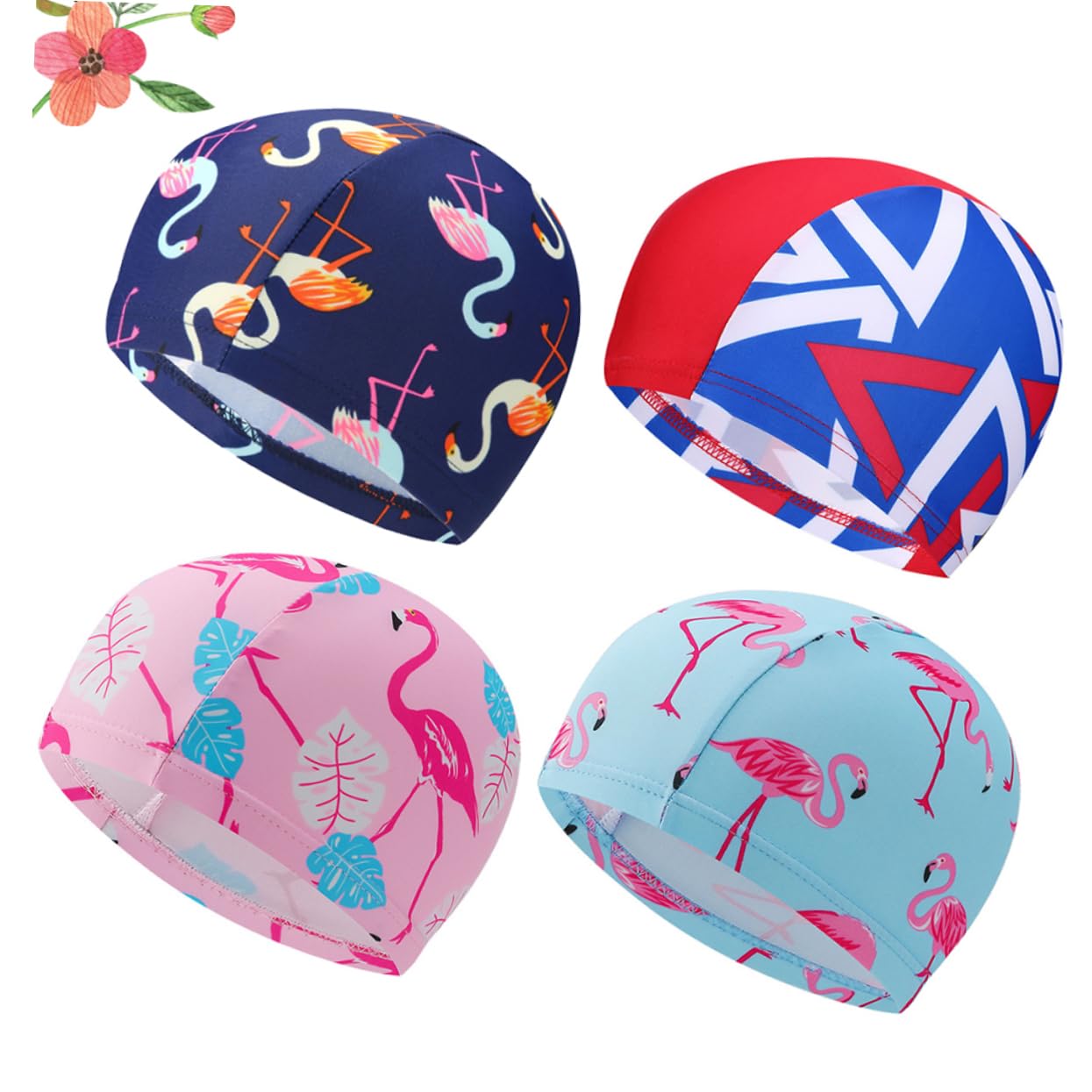UKCOCO Cuffie Per Set Con Design Animato Elasticizzati Per Nuotare Leggeri E Confortevoli Per Ragazze E Ragazzi