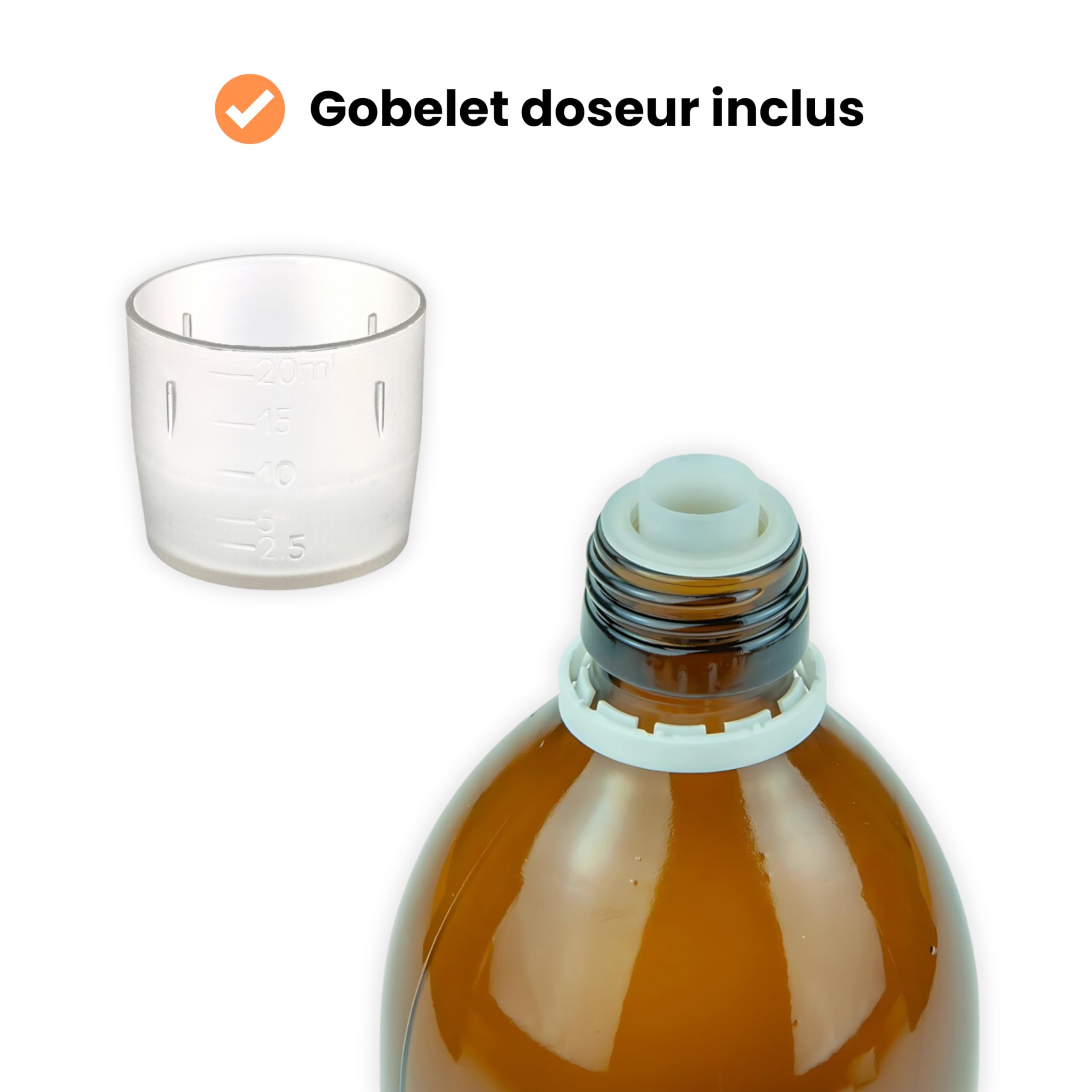 Solution de Dioxyde de Chlore - CDS - 3000 ppm - Gaz dissous dans l'eau (sans résidu) - Désinfectant - 500 mL - sans conservateurs ni substances ajoutées - Ultra Pure