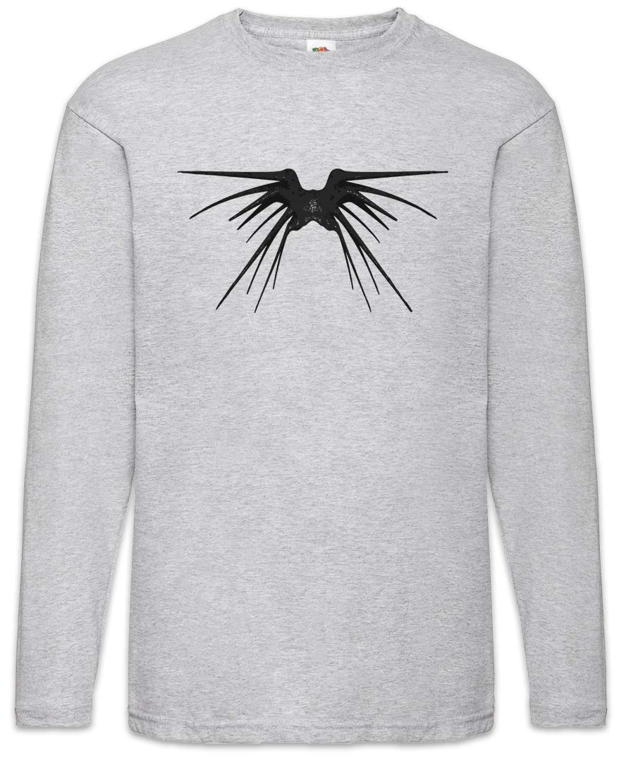 Urban Backwoods Babylon 5 Shadow Men Long Sleeve T-Shirt Grey Size L