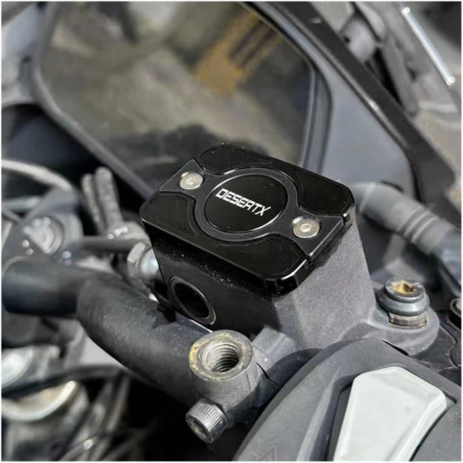 Guard Brake Fluid Reservoir for Desert X 2022 2023 2024+ Motorcycle Accessories CNC Front Rear Brake Fluid Reservoir Cover Brake Fluid Reservoir Cover