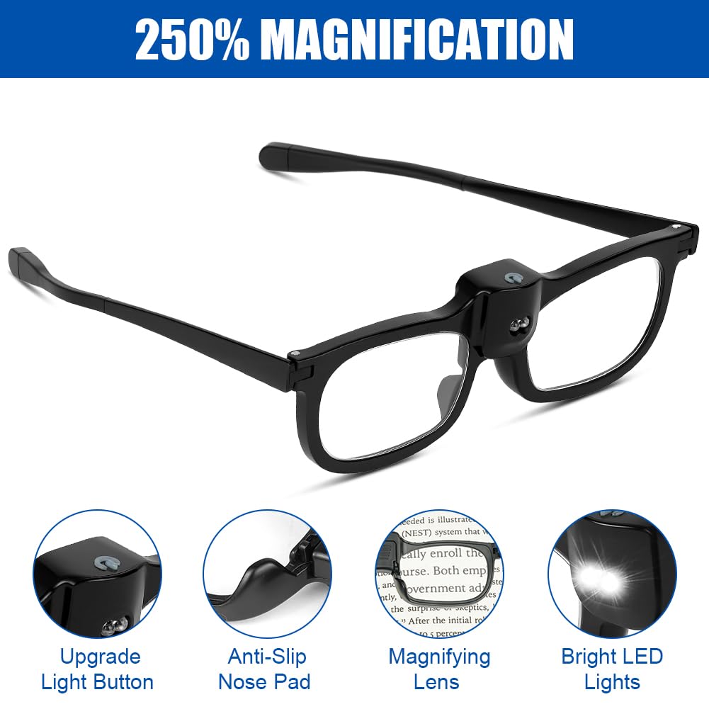 AOOSU Magnifying Glasses with Light - Image 4