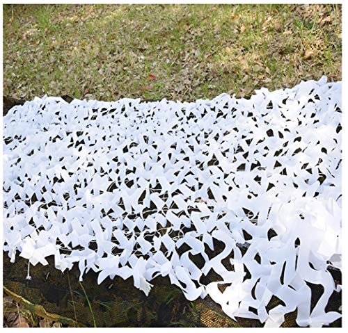 Filet camouflage blanc 3x3m 150D pour parasol chasse camping