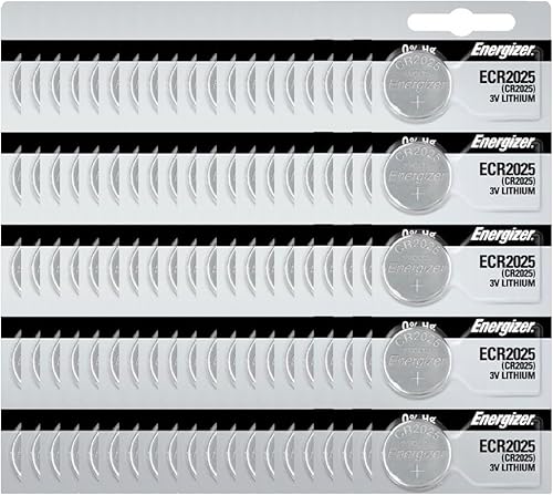 Energizer Batería de litio CR2025 3V 100 piezas