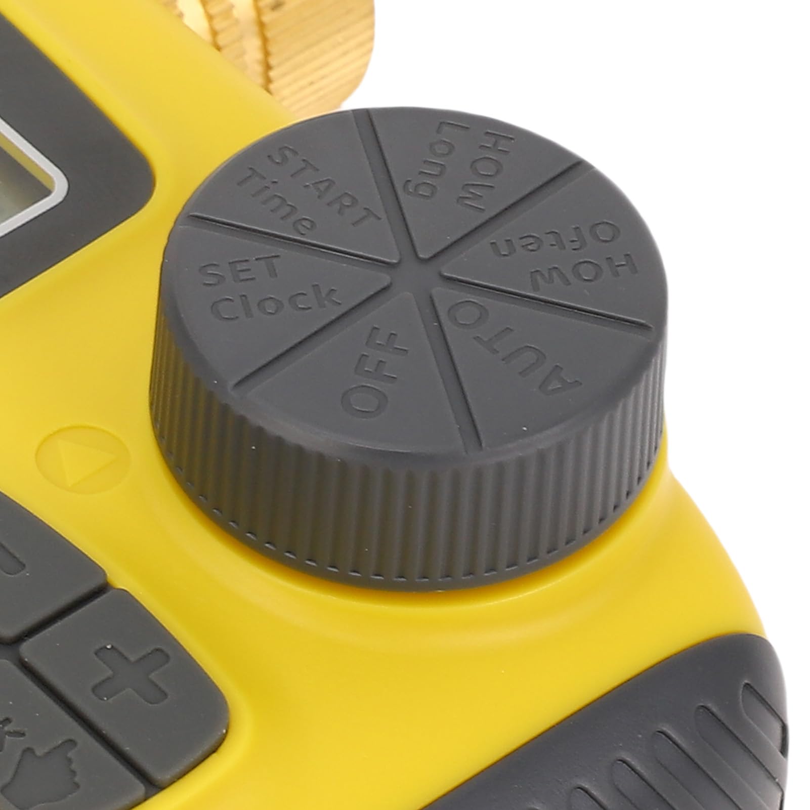 Fockety Programmatore di Irrigazione 1 Uscita, Ingresso in Ottone | Timer per irrigazione per tubo da giardino, IP55 resistente alla pioggia, controller manuale per irrigazione automatica per