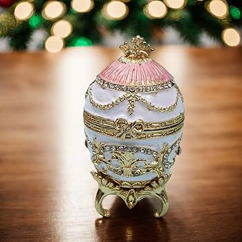 入手困難】FABERGE ファベルジェ オルゴール ジュエリーボックス 入手