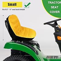 Vista 2 de Funda de asiento de tractor para John Deere, funda de asiento de cortacésped compatible con Cub Cadet (pequeño)