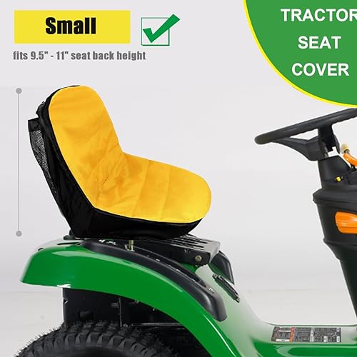 Miniatura 2 de Funda de asiento para cortacésped de 11 pulgadas compatible con John Deere Craftsman Cub Cadet Kubota funda universal para tractor de cortacésped