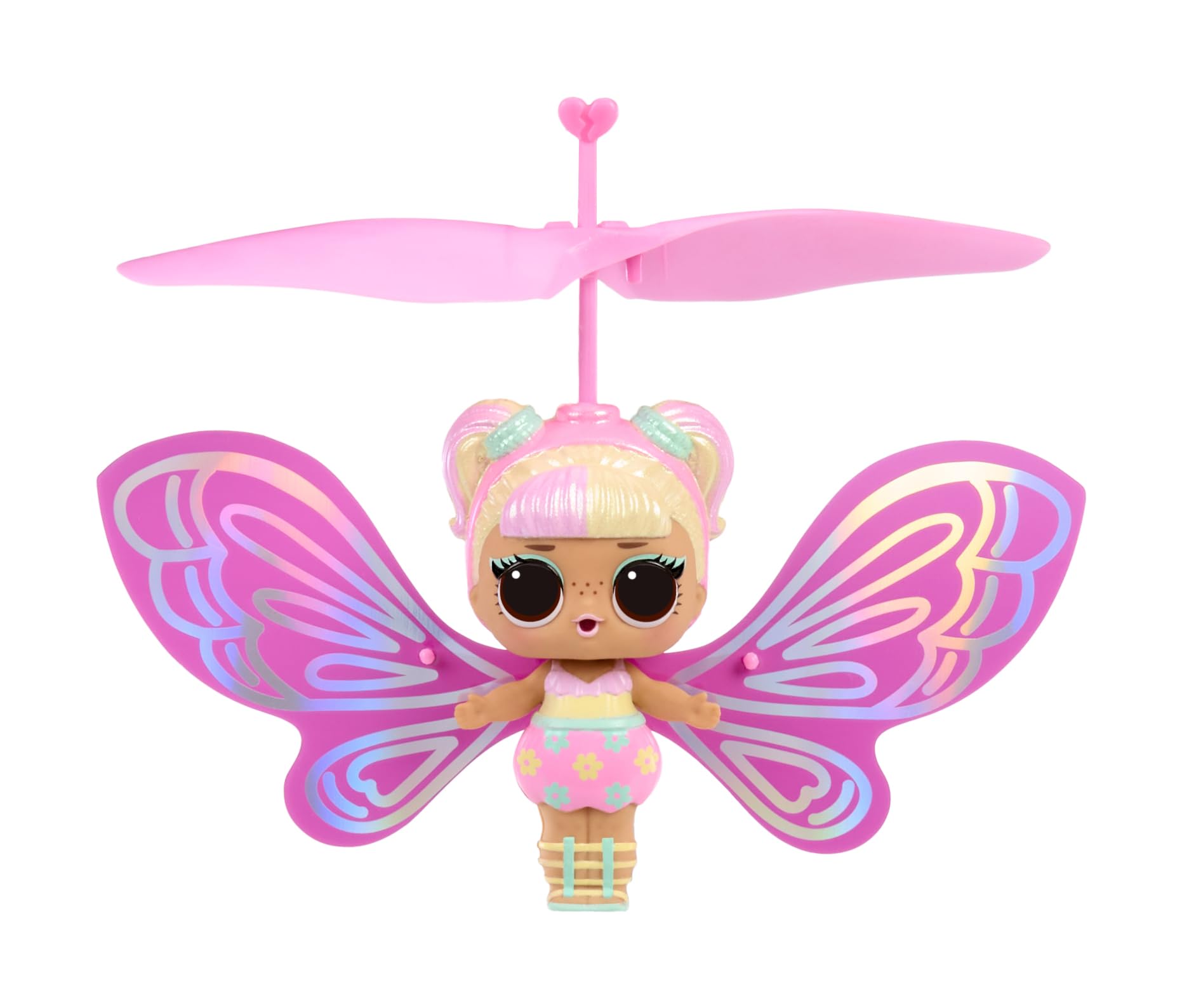 L.O.L. Surprise! Magic Flyers Fairies Tots - Flower Child - Comprend 1 Poupée et Une Baguette Magique, Présentée dans Un Emballage en Forme de Fleur, Collectionnez Les 2