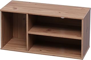 【26-32型推奨】 アイリスオーヤマ テレビ台 テレビボード ローボード 幅73.2cm 奥行29cm 高さ36.6cm 24型 32型 ナチュラル 収納 カラーボックス オープン 組み立て 耐荷重20kg MDB-3S