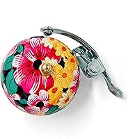 Vista 9 de ONIPAX Campana de bicicleta clásica ruidosa y nítida para bicicleta de crucero, bicicleta de playa para mujeres