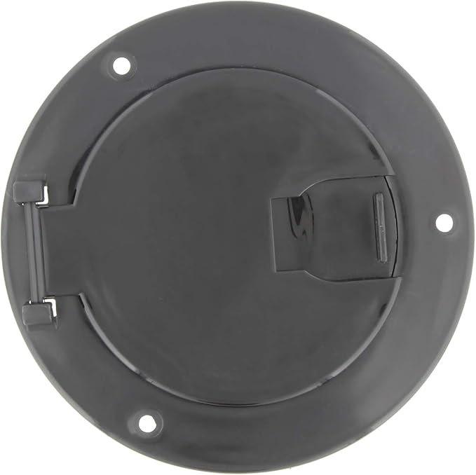 Dumble Deluxe Round Electric Cable Hatch for 30 and 50 Amp RV Electric Cord RV