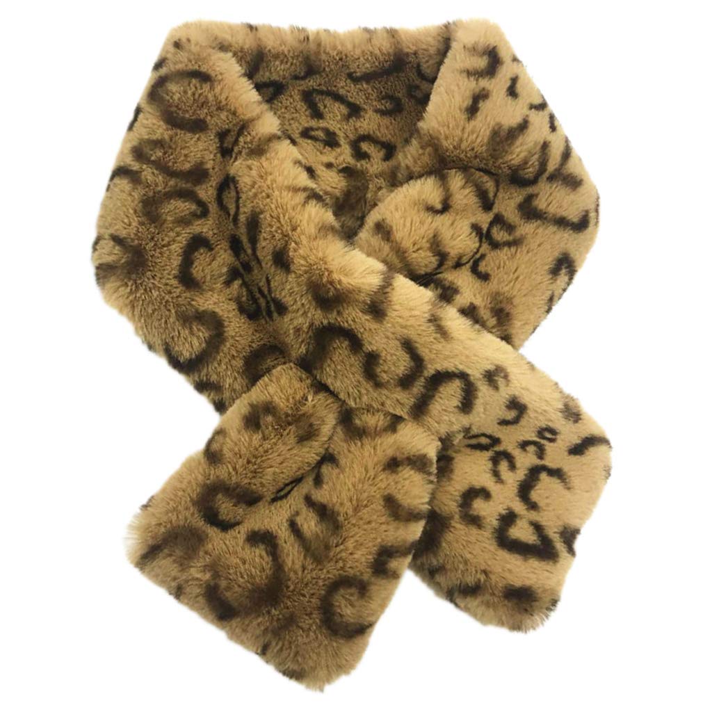 Echarpe En Fausse Fourrure De Lapin Pour Femme - HAOPYOU - Heeatal