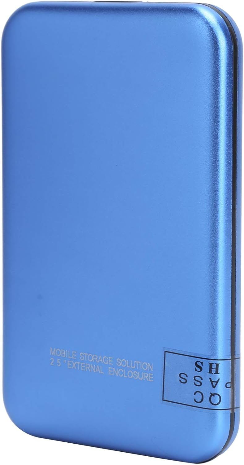 外付けハードドライブ 2 5インチusb3 0ポータブルhdd外付けhardrive Ssd Pcデスクトップラップトップと互換性のあるドロップショック バックアップドライブhddストレージデバイス 青 5 春夏新作モデル 外付けハードドライブ 2 5インチusb3 0ポータブルhdd外付けhardrive Ssd Pcデスクトップラップトップと互換性のあるドロップショック バックアップドライブhddストレージデバイス 青 5 春夏新作モデル