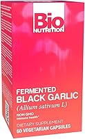 Vista 1 de Bio Nutrition Ajo Negro Fermentado - 60 Cápsulas Vegetarianas Paquete de 1