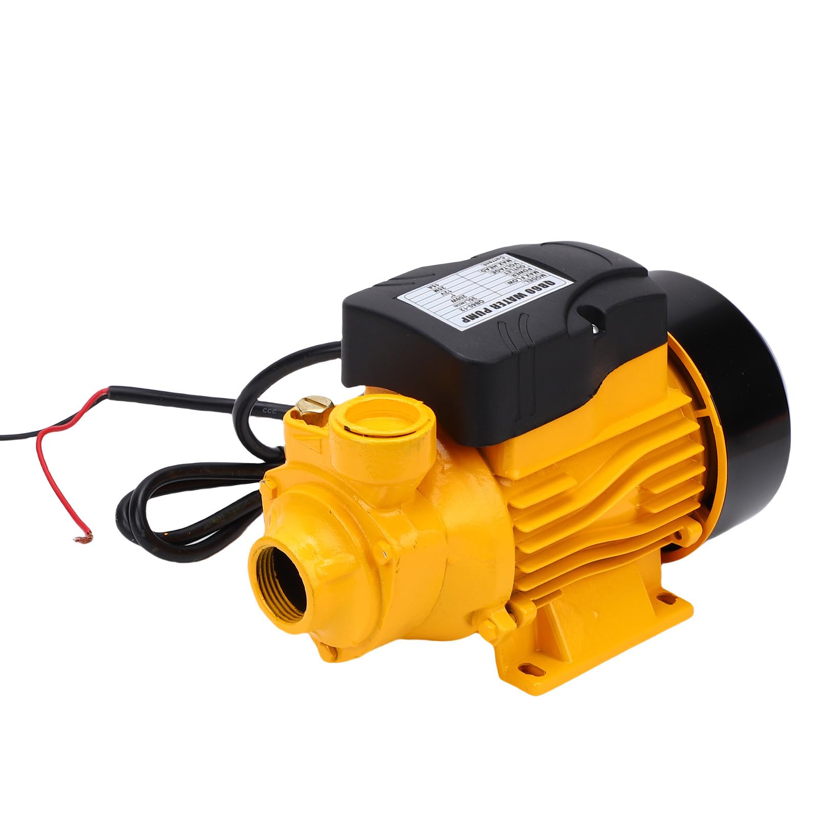 Walfront Pompka Wodna Solarna 200W, 25m Wysokości, 35L/min, Pompka do