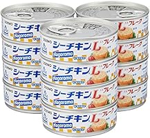 [Amazonブランド] SOLIMO シーチキン Lフレーク 70g×12缶(0593)