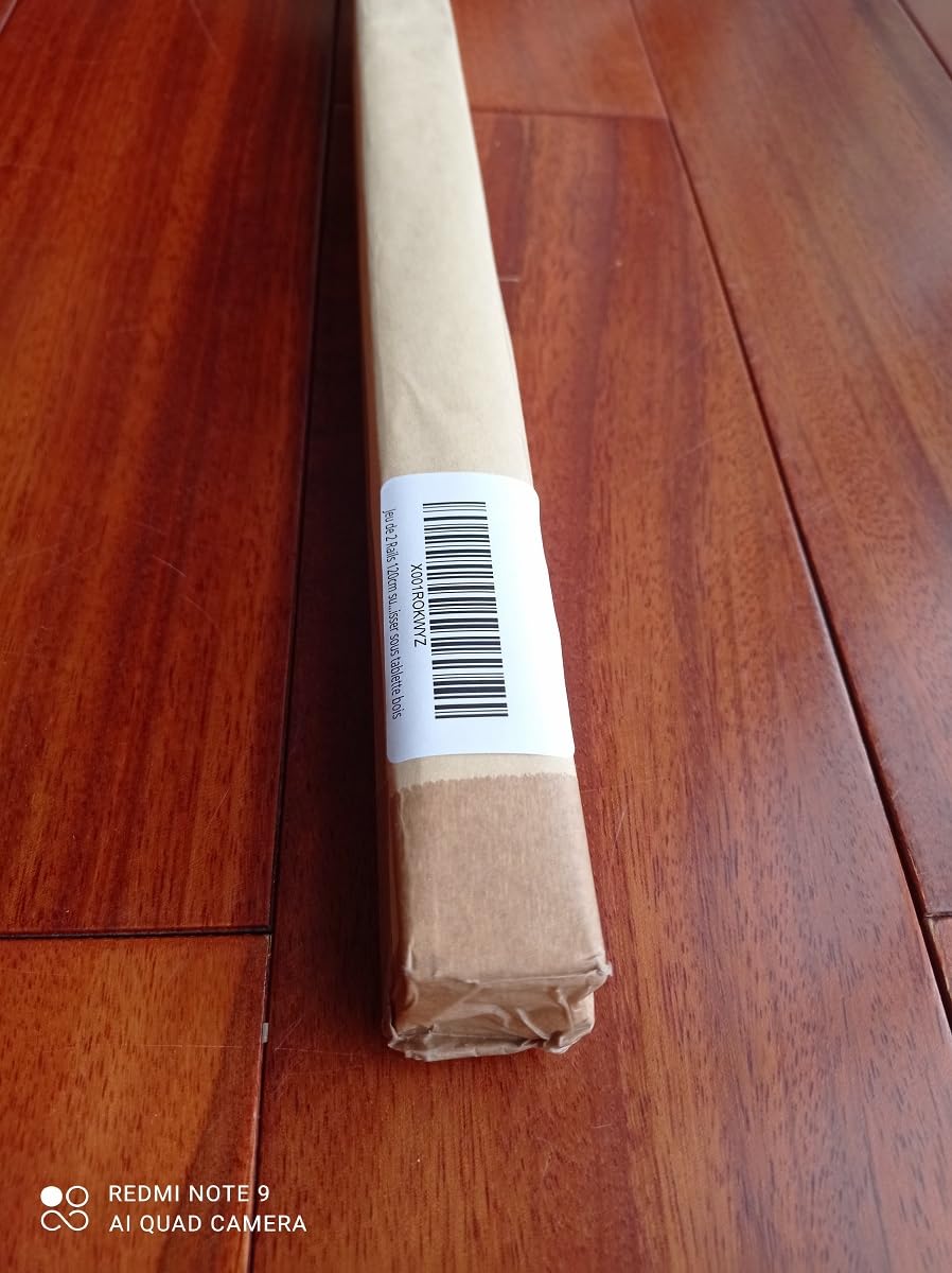Juego de 2 rieles de 76 cm, soporte para carpetas colgantes (carpetas colgantes no incluidas), de aluminio para atornillar bajo estante de madera