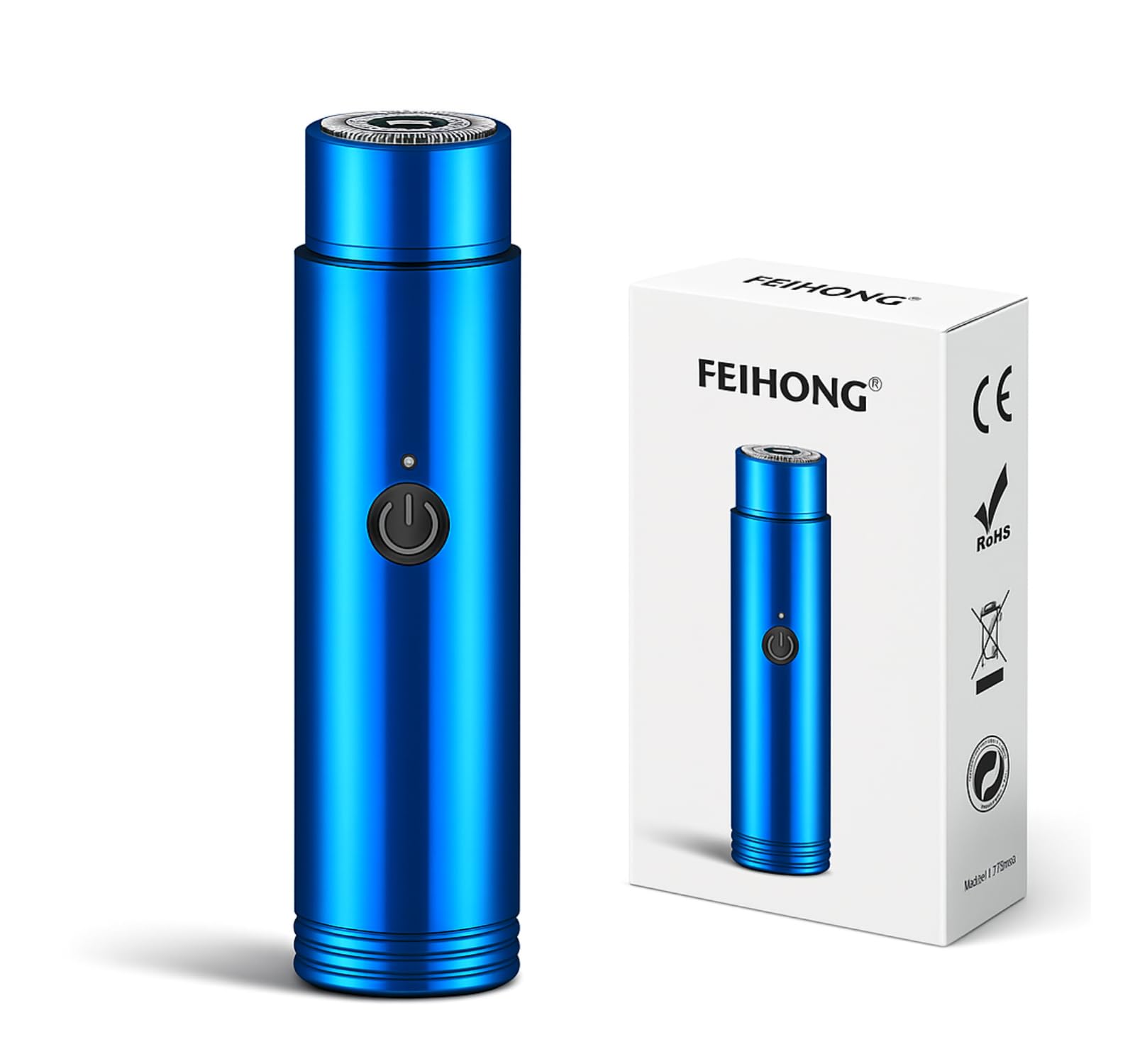 USB Mini Beard Trimmer with Double-Ring Blades | Lightweight Electric Shaver for Facial Hair, Quick Grooming & Polished Look-image-47
