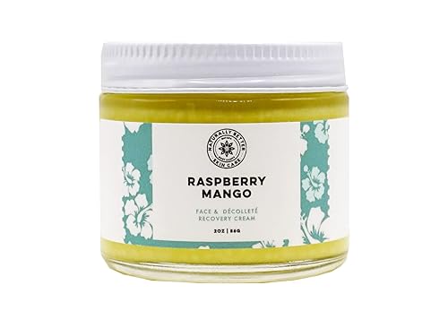 Dayspa Body Basics Crema facial de recuperación de mango y frambuesa, hidratante ultra hidratante de día y noche, reduce los signos de