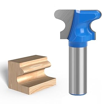 LEPEVNEY End Milling Cutter Bit Finger Pull Bit Router Bit Drawer Pull 1/2