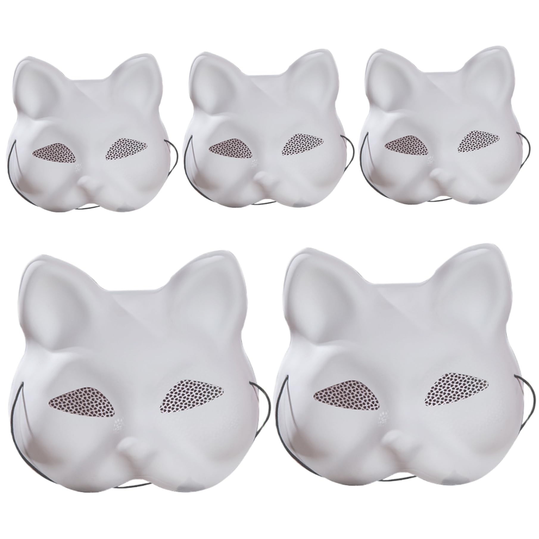 Lot De 10 Mailles Pour Yeux LOVIVER - 30x20cm, PVC Imprimable - Pour Masques Therian Et Cosplay