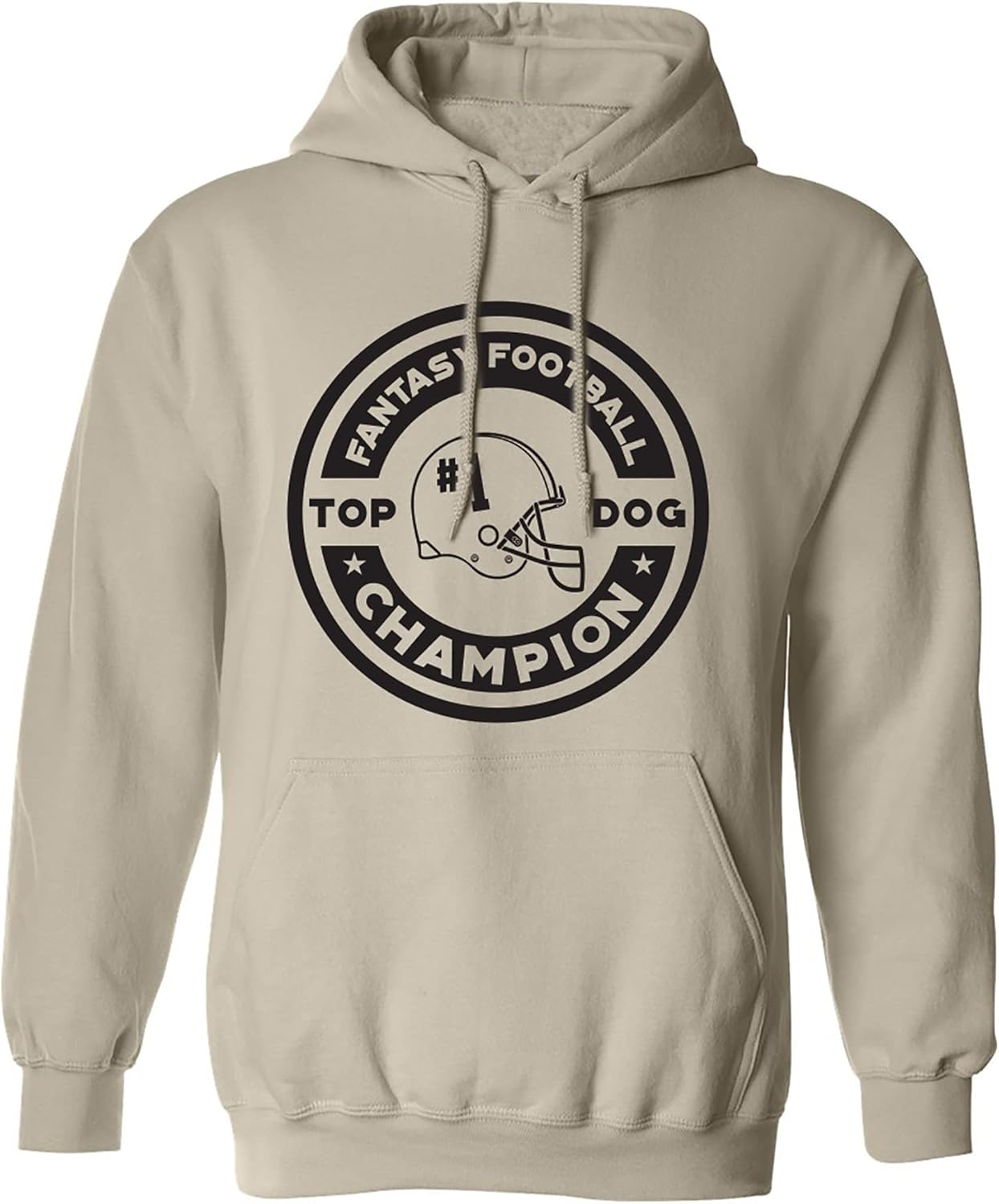 FANTASY FOOTBALL CHAMPION Adult Hooded Sweatshirt