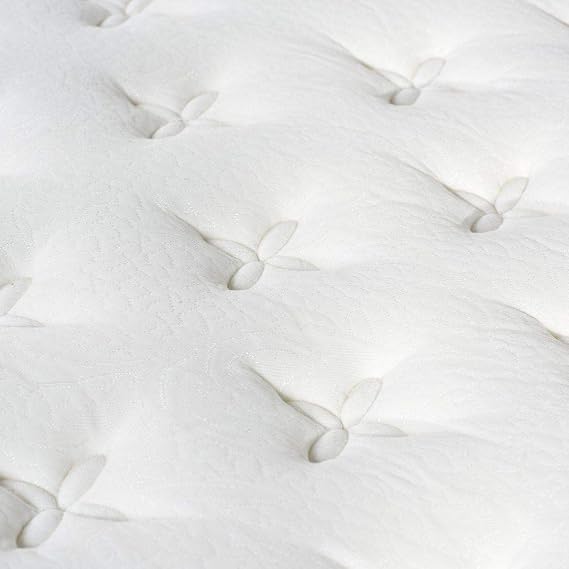 Memory Foam Pillow Top, Happy Beds SleepSoul Cloud 800 Pocket Spring Medium Tension Mattress with Classic Filling - 5ft UK King (150 x 200 cm)