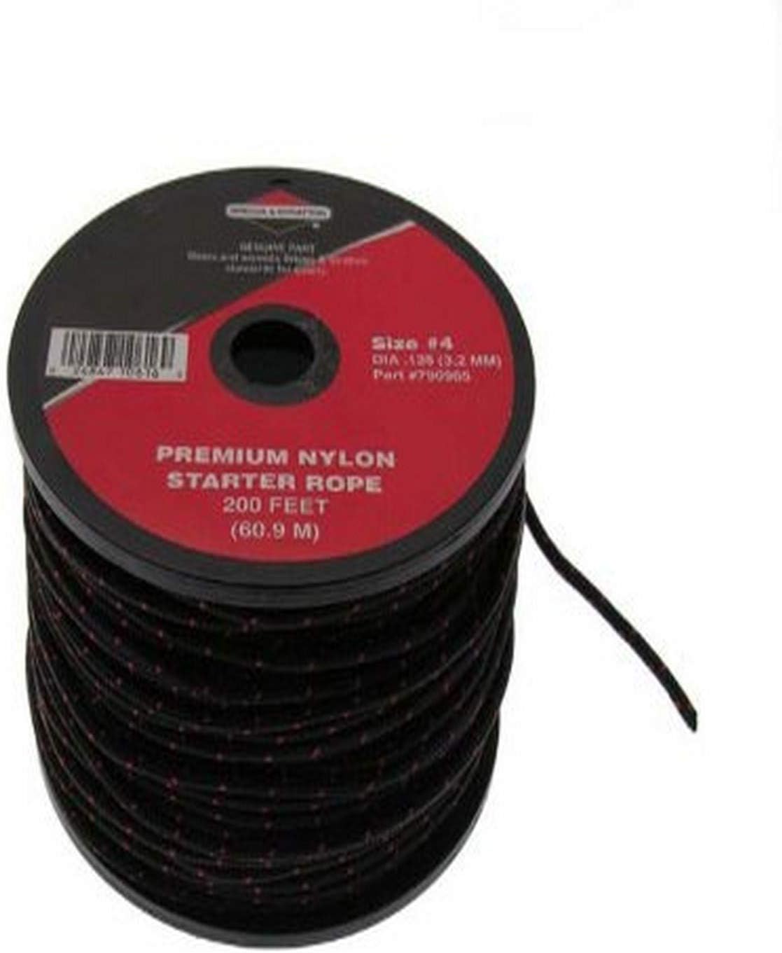 Briggs & Stratton 790965 200-foot Spool of Nylon Starter Rope, Size 4