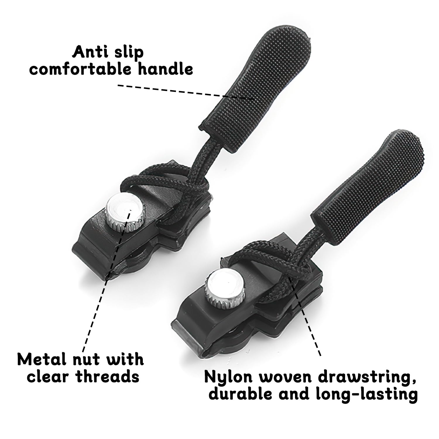 6 Pcs Removable Zipper Puller - Image 3