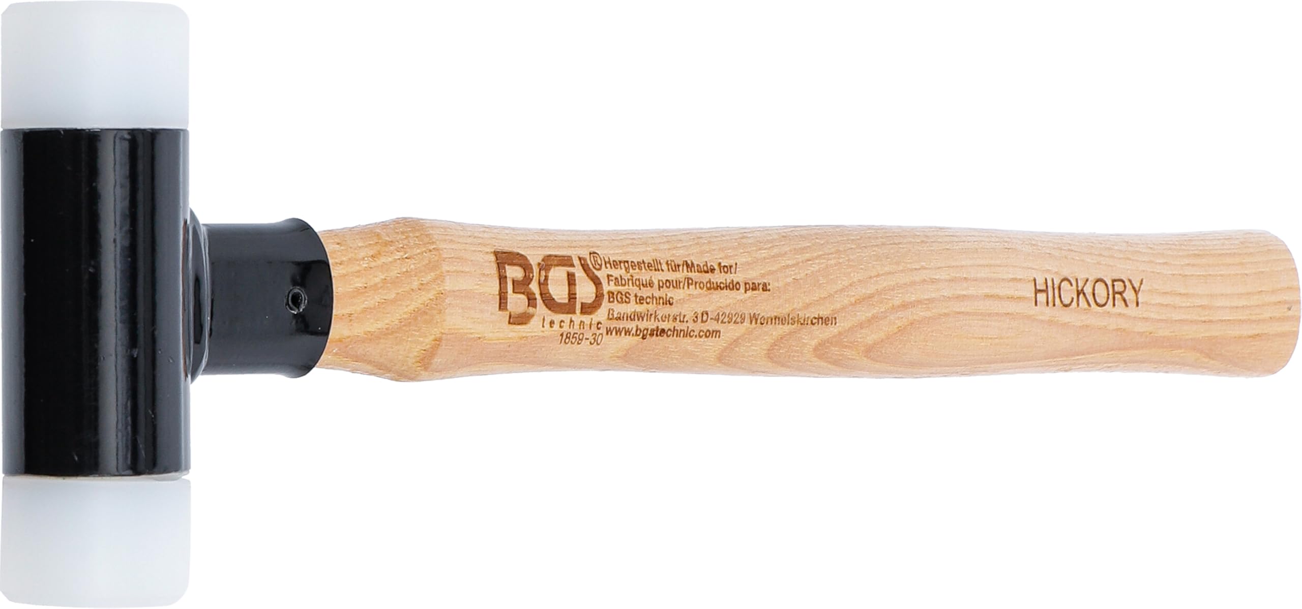 BGS 1859-30 | Martillo antirrebote | mango de nogal | antirrebote | Ø 30 mm | 300 g