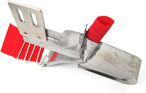 Miniatura 4 de ckpsms Marca 1SET #KP-123 Máquina de coser Doble Acabado Limpio Superior e Inferior Accesorio de Carpeta de Encuadernación (Tamaño de la Cinta 1-14