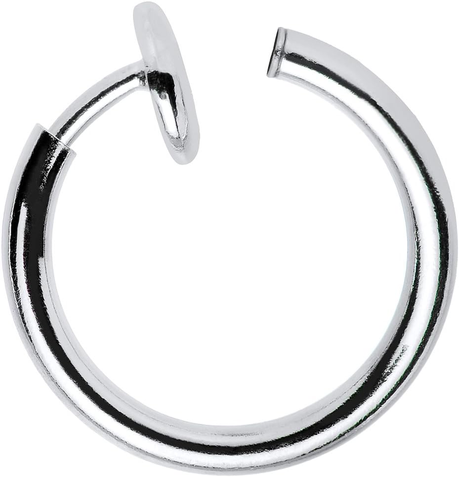 Luxe Modz Non-Piercing Hoops - Perfect for Nose, Lip, Ear, Cartilage - Great for All Ages