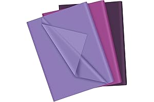 PLULON Purple Tissue Paper Bulks 90 Sheets for Gift Wrapping