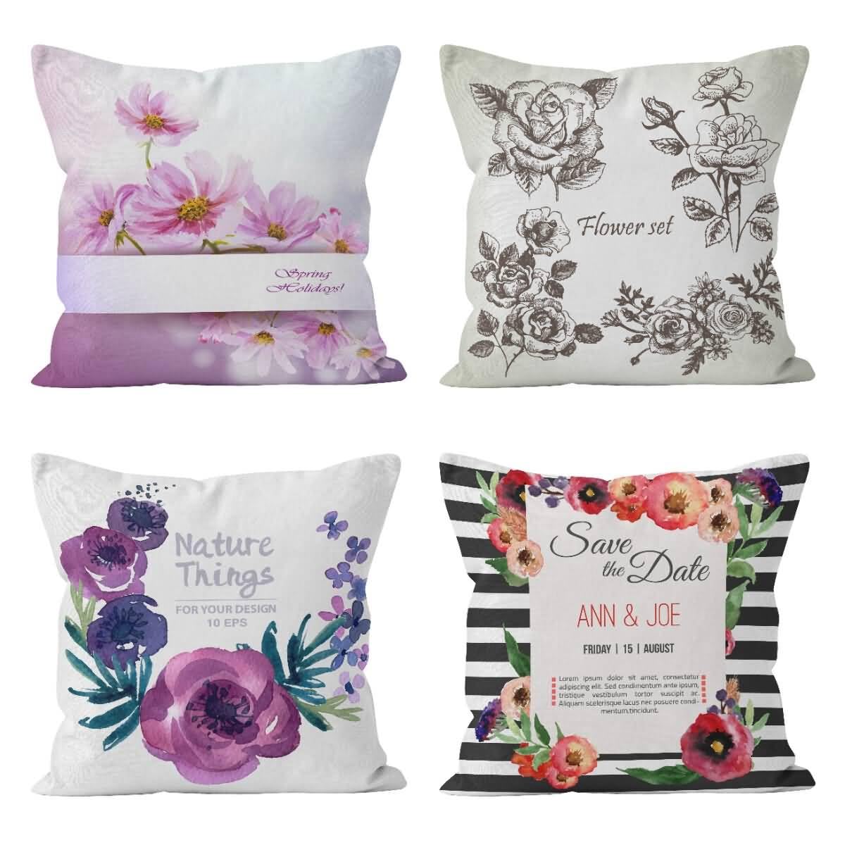 Taie d'oreiller en soie et lin haut de gamme | Housse de coussin d'art 50x50cm