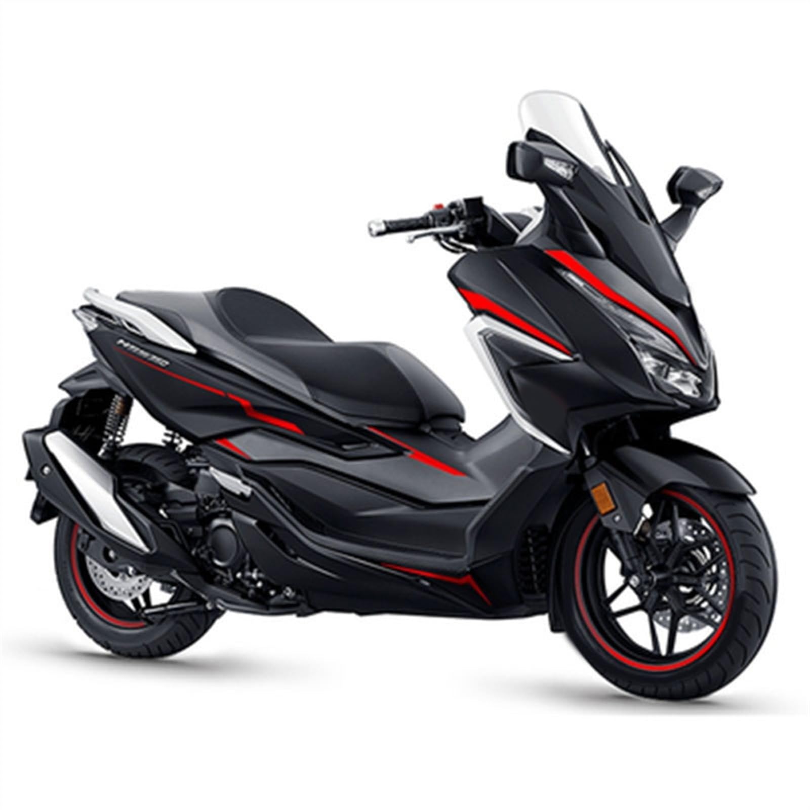 Motorrad Dekoration Aufkleber Für H&onda Forza NSS350 Verkleidung Emblem Aufkleber Aufkleber Zubehör Zubehör (Color : 2)