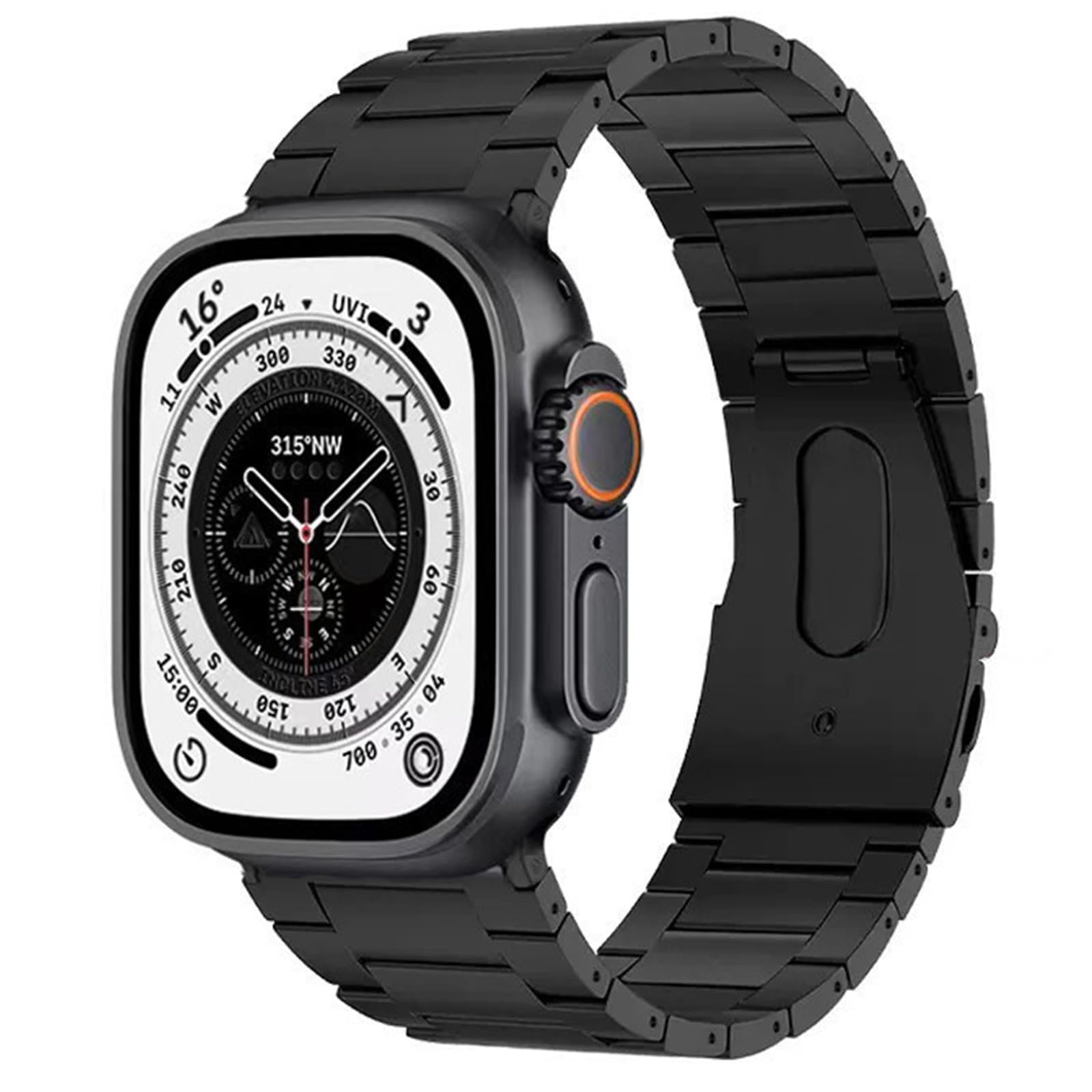 Bracelet Apple Watch en titane robuste pour remplacer le silicone - 8