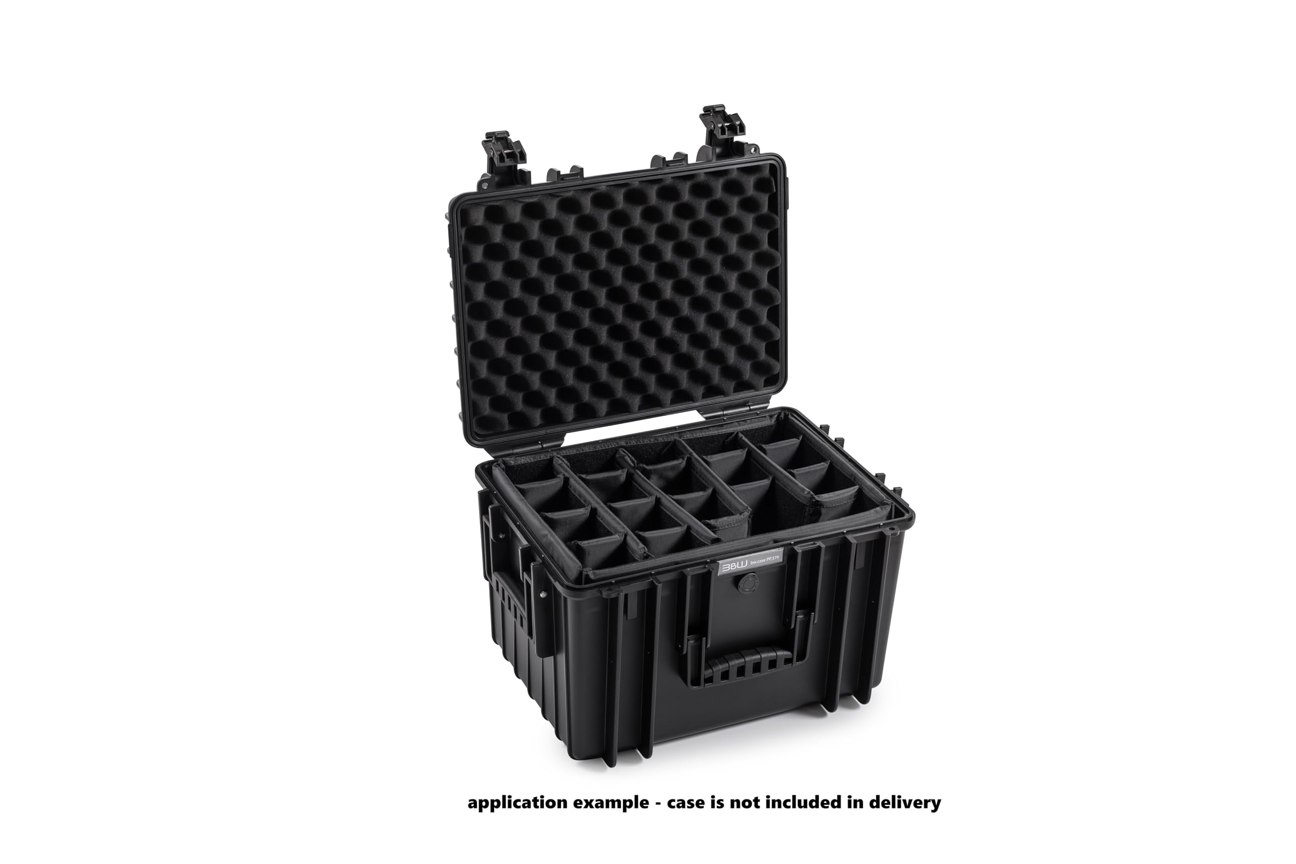 B&W International GmbH - variable Facheinteilung für unseren Robusten Outdoor Transportkoffer - Typ 5500, RPD/5500, Schwarz