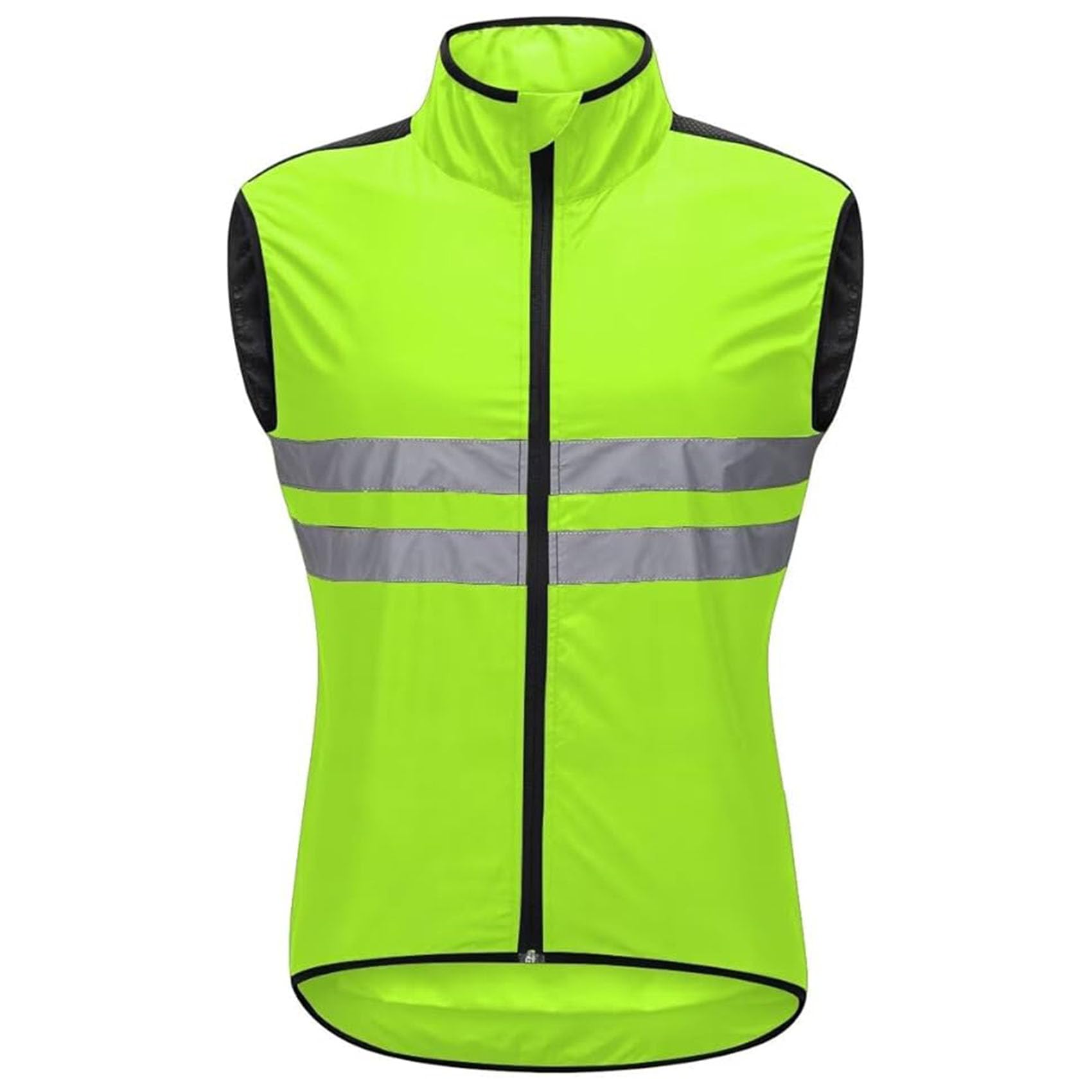 Chaleco de ciclismo para hombre y mujer chaqueta sin mangas montar en bicicleta chaleco deportivo para bicicleta camisetas reflectantes ligeras abrigo transpirable