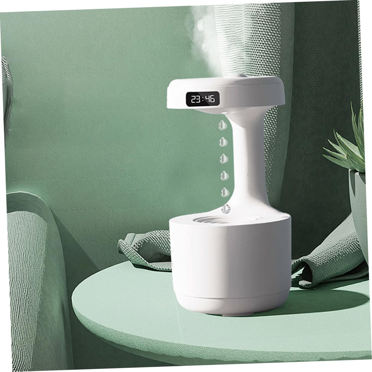 Humidificador Aromático de Sobremesa 800ml Abs y Silicona
