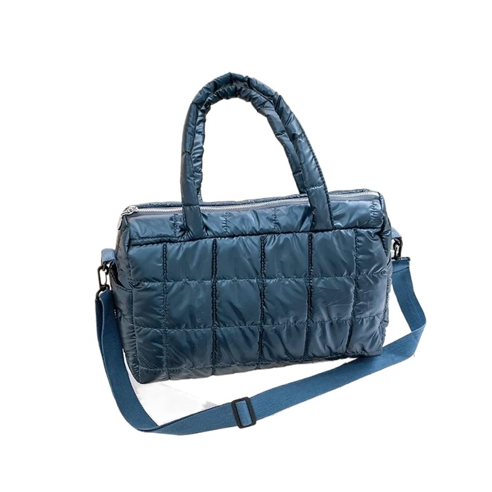 Borsa a tracolla Puffer Borsa a tracolla in tessuto, borsa a alla moda, a mano in cotone, a trapuntata